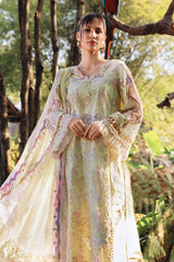 1B – Embroidered Printed Lawn Suit with Chiffon Dupatta