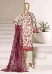 Sadabahar Luxury Lawn Printed 3 Piece Stitched Suit D-7