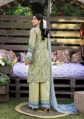 Elaf Premium Print Chikankari Lawn Unstitched 3PC Suit – ERC-8B Menah