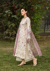 Elaf Premium Print Chikankari Lawn Unstitched 3PC Suit – ERC-5A Mehr