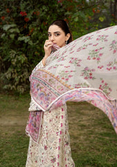 Elaf Premium Print Chikankari Lawn Unstitched 3PC Suit – ERC-5A Mehr