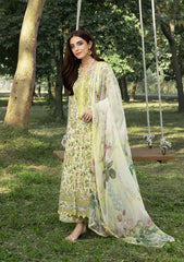 Elaf Premium Print Chikankari Lawn Unstitched 3PC Suit – ERC-6A Eyra