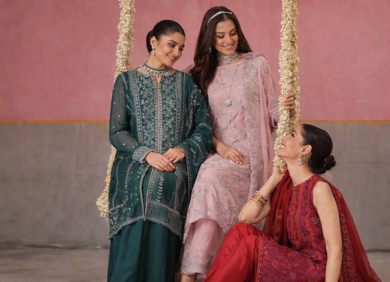 Modern Velvet Kurti Neck Design