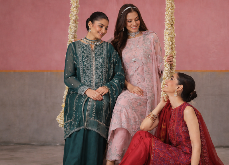 Modern Velvet Kurti Neck Design