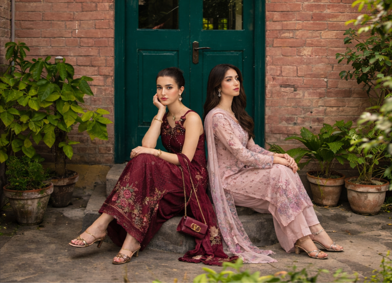 Noor Eid Luxury Shifli Laserkari – Elegant Eid Collection at My Taraz