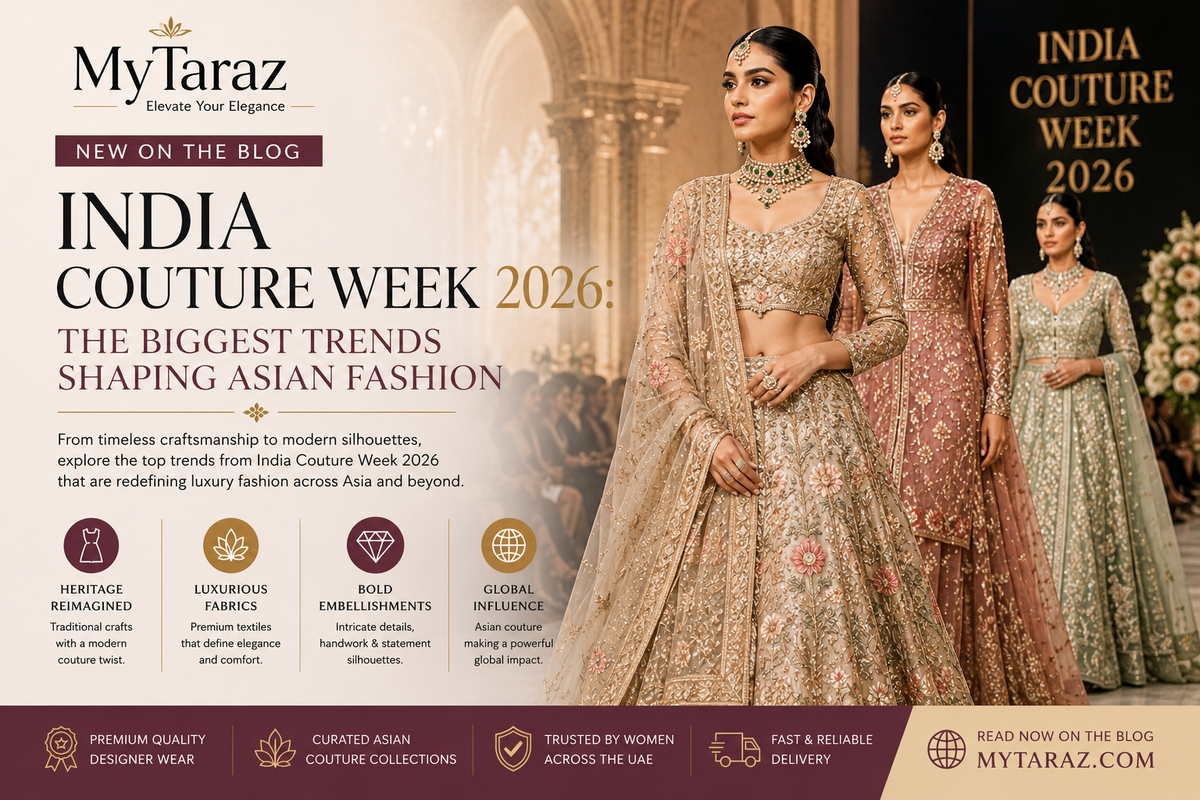 India Couture Week 2026: The Biggest Trends Shaping Asian Fashion