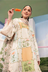 Maria.B. M.Basics 10A – Off-White Printed Lawn Suit