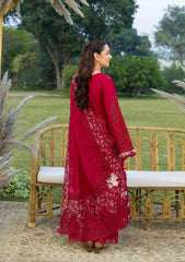 Elaf Premium Embroidered Luxury Lawn 3Pc Suit ELY-10 CHERIE LADY