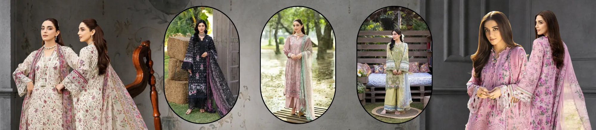Elaf Chikankari Prints Lawn 2026