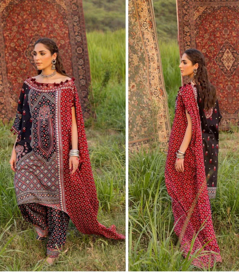 Gul Ahmed Ajrak Collection 25/CL52636