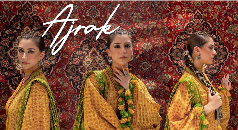 Gul Ahmed Ajrak Collection 25/CL52624