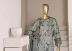 Sadabahar Luxury Lawn Printed 3 Piece Stitched Suit D-5