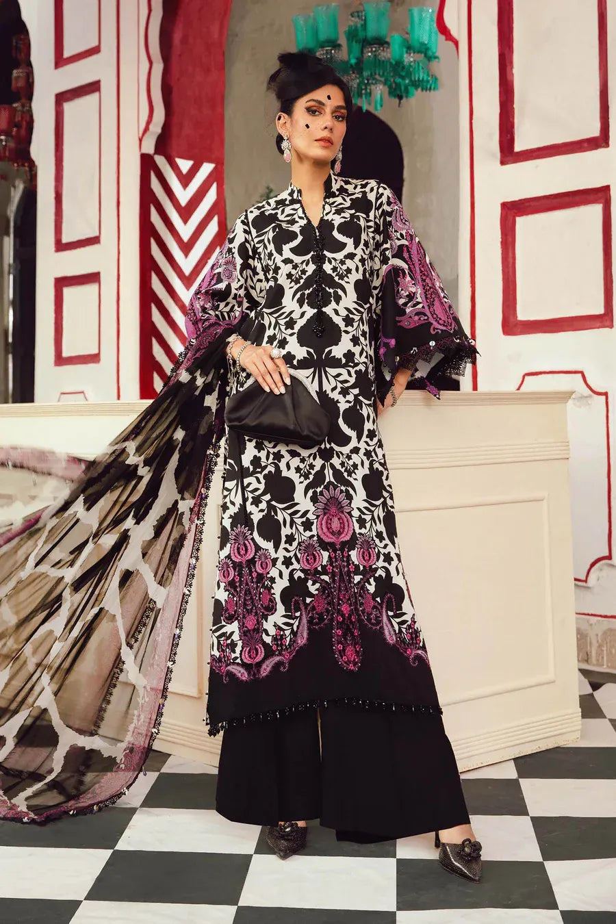 MARIA B Mprints Fall Winter Collection 2025 | MPT-2704-B