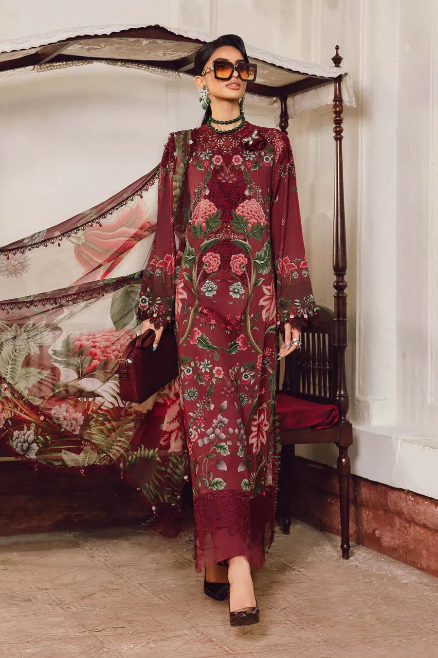 MARIA B Mprints Fall Winter Collection 2025 | MPT-2709-A