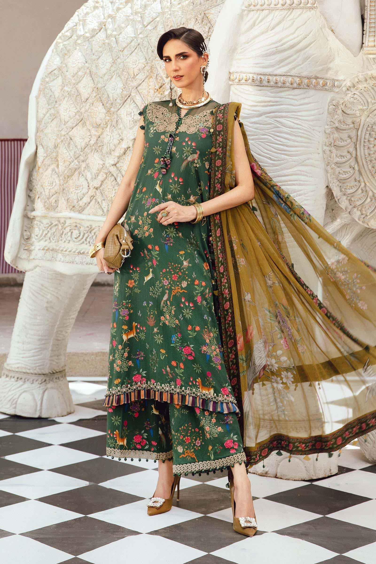 MARIA B Mprints Fall Winter Collection 2025 | MPT-2707-B