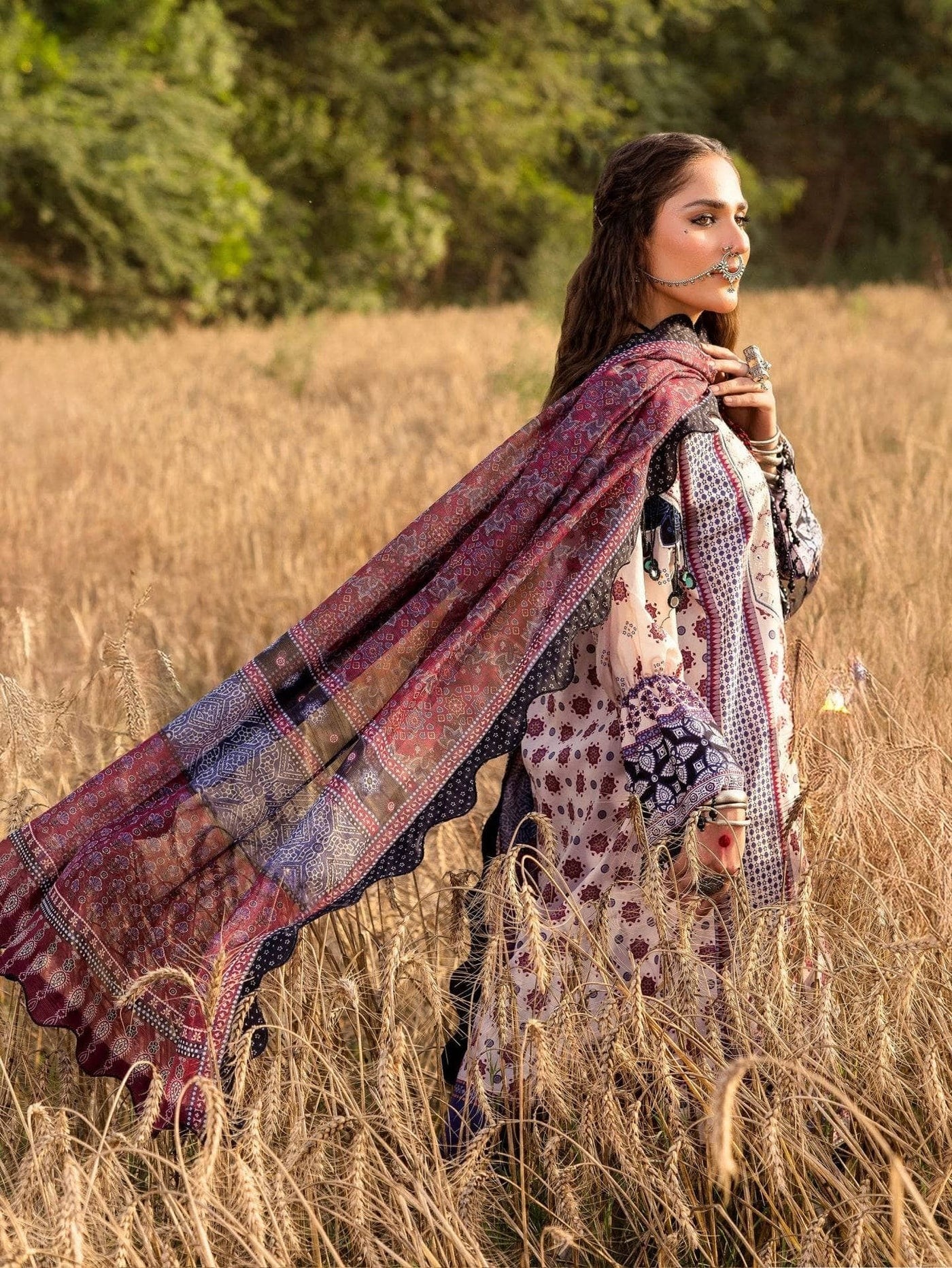 Gul Ahmed Ajrak Collection 25/SP52069