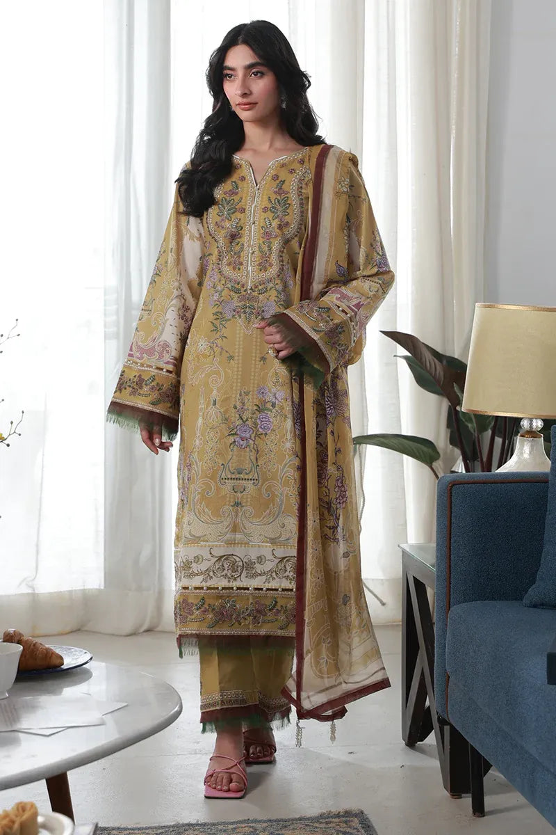 Gulaal Lawn 2026 Volume 1 – Alma (D-12) | 3PC Unstitched Suit