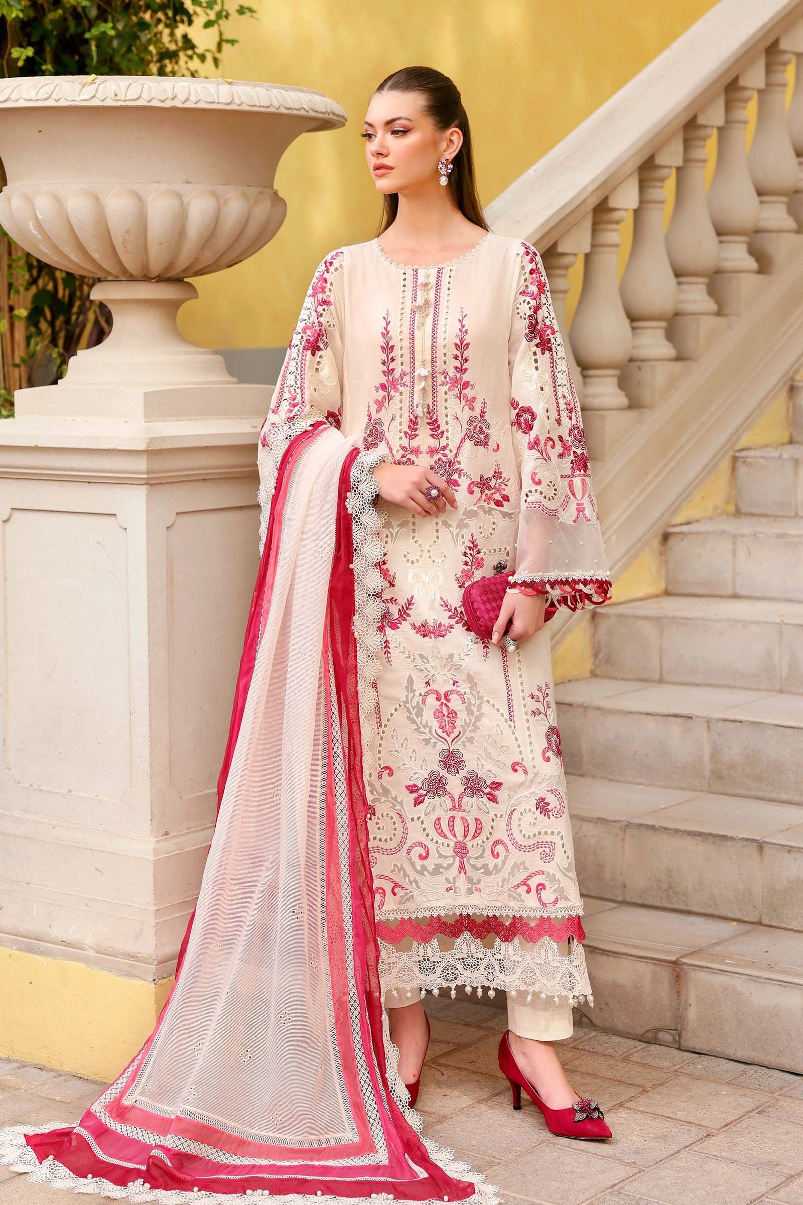 Maria B Eid Lawn 2026 D-2609-A