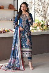 Gulaal Lawn 2026 Volume 1 – Onyxa (D-10) | 3PC Unstitched Suit