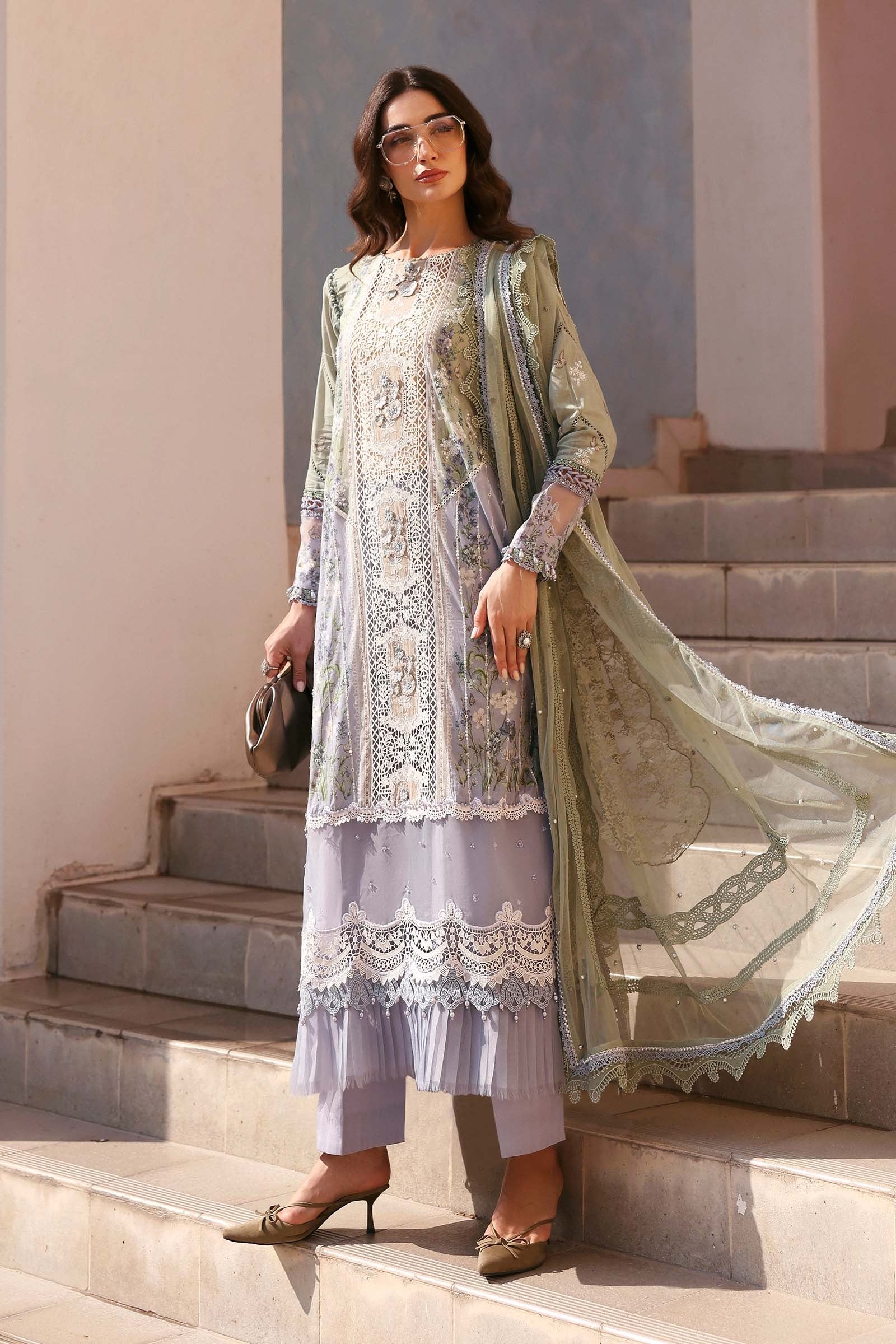 Maria B Eid Lawn 2026 D-2606-B