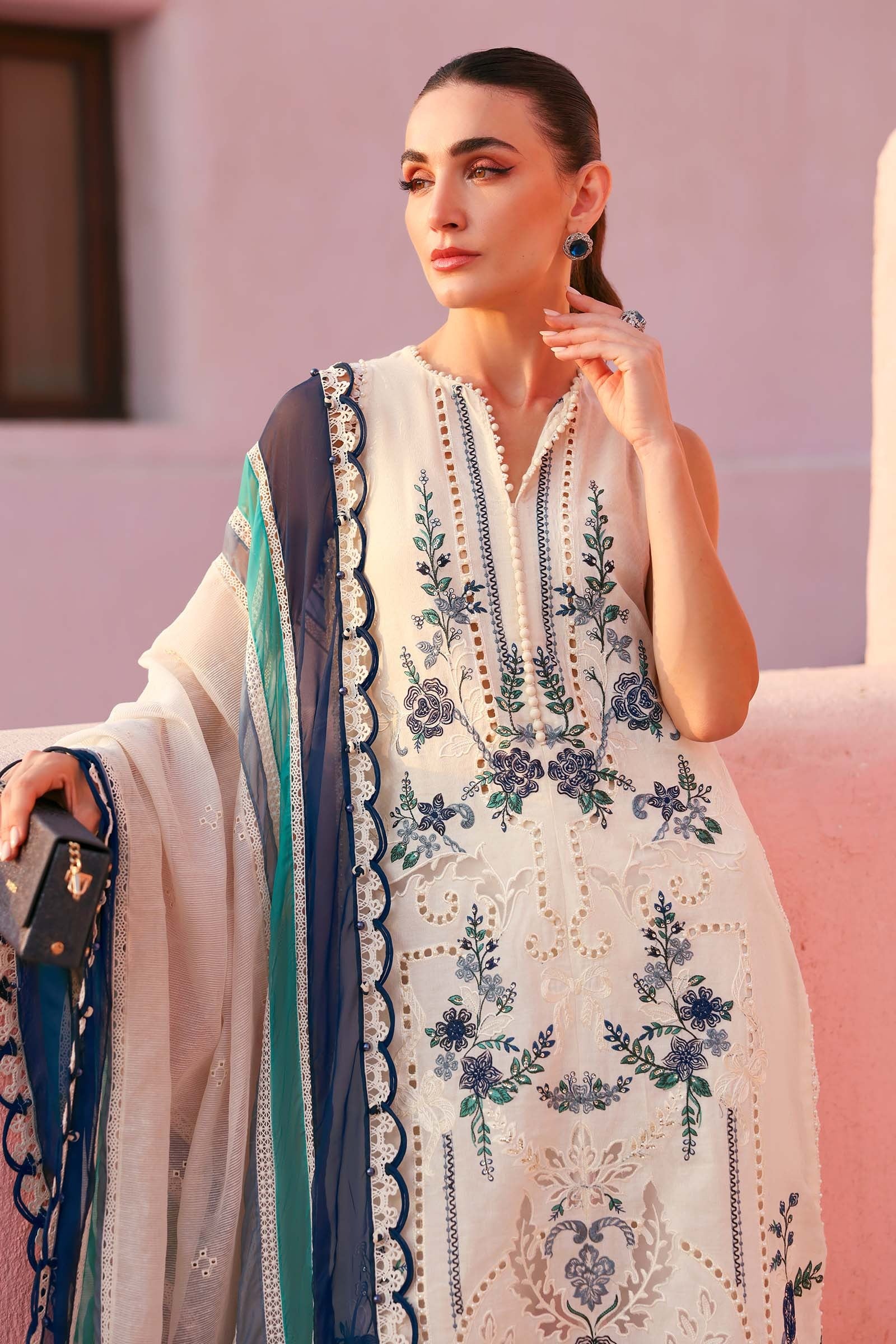 Maria B Eid Lawn 2026 D-2609-B