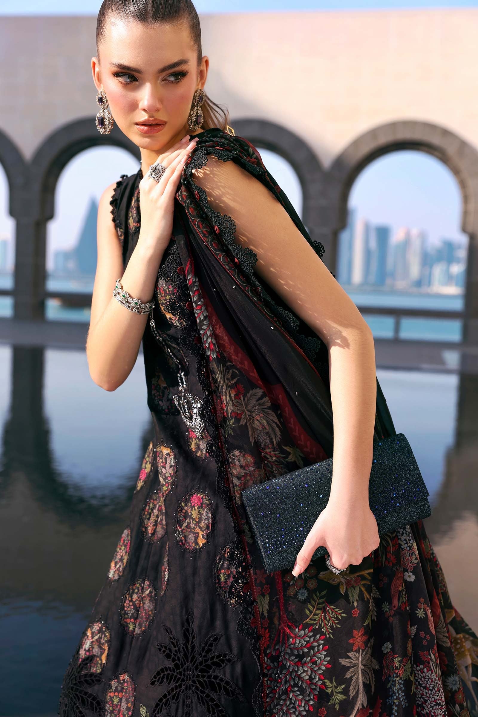 Maria B Eid Lawn 2026 D-2605-B