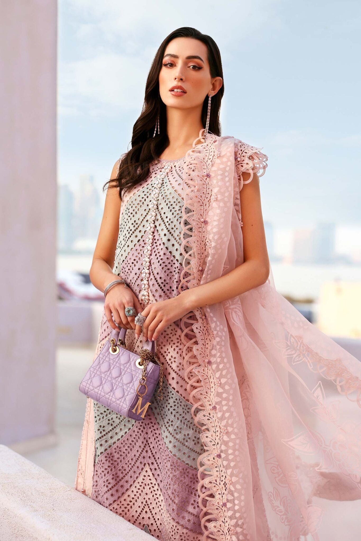 Maria B Eid Lawn 2026 D-2612-B