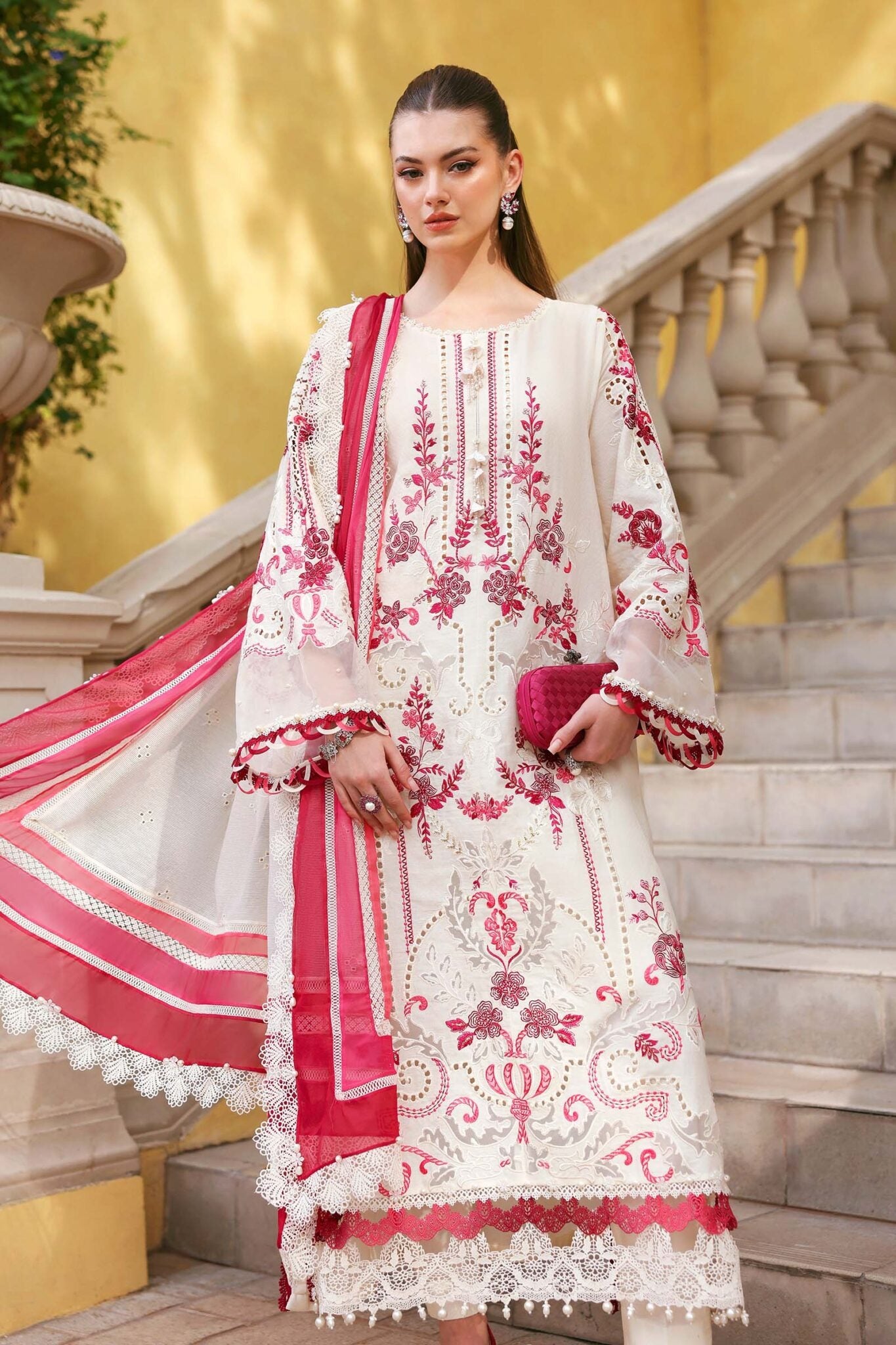 Maria B Eid Lawn 2026 D-2609-A