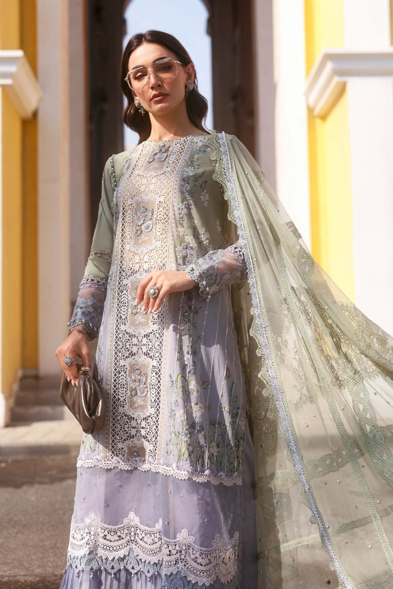 Maria B Eid Lawn 2026 D-2606-B
