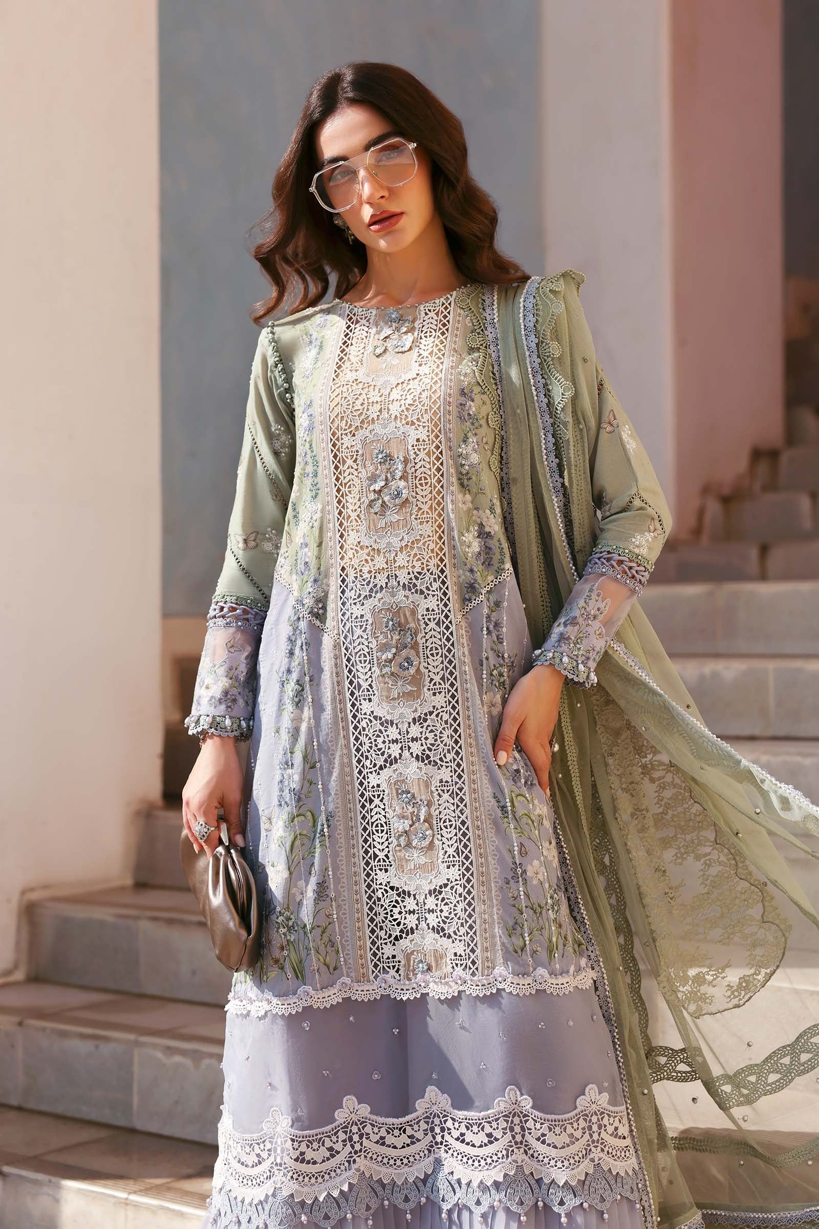 Maria B Eid Lawn 2026 D-2606-B