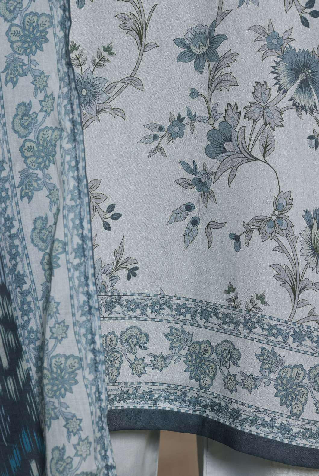Sadabahar Luxury Lawn Printed 3 Piece Stitched Suit D-8