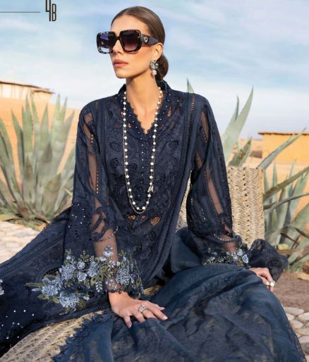 Maria.b luxury lawn 2025 (4B)